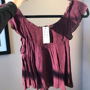 Pacsun off shoulder top